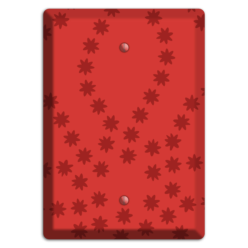 Multi Red Constellation Blank Wallplate