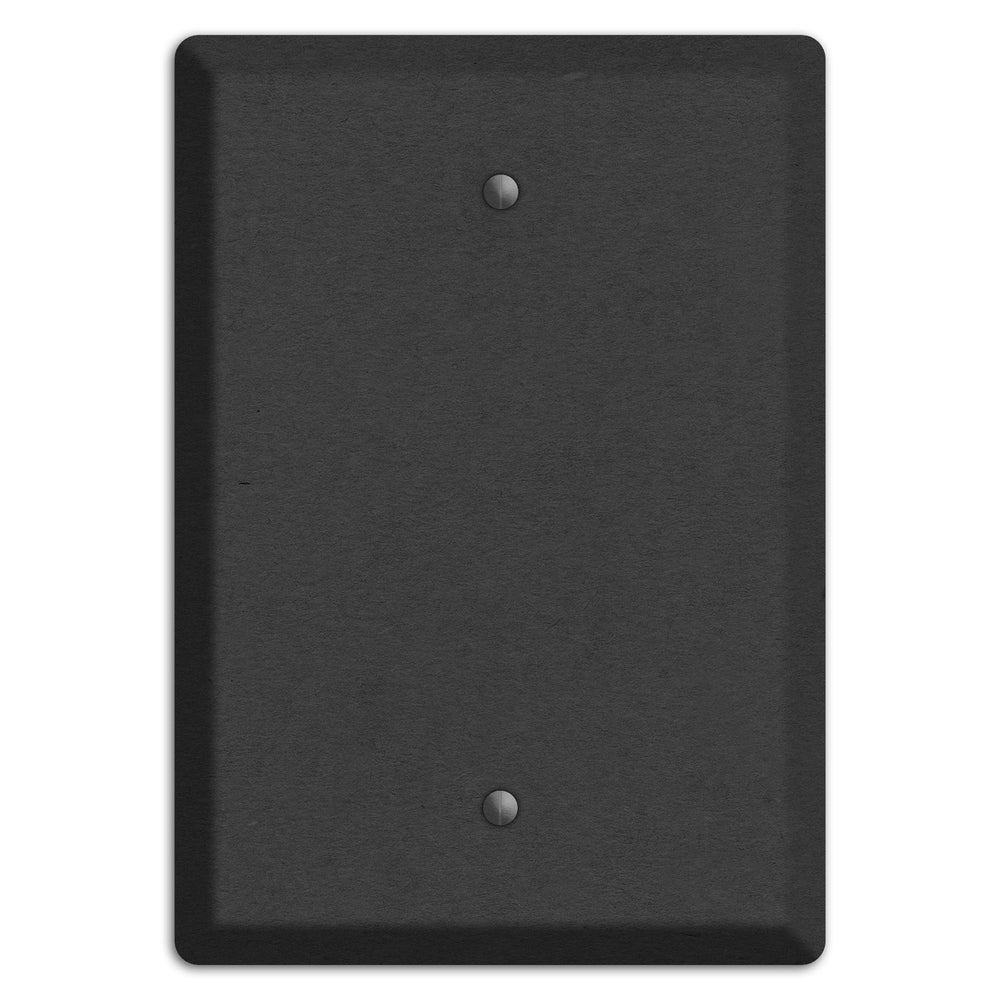 Charcoal Kraft Blank Wallplate