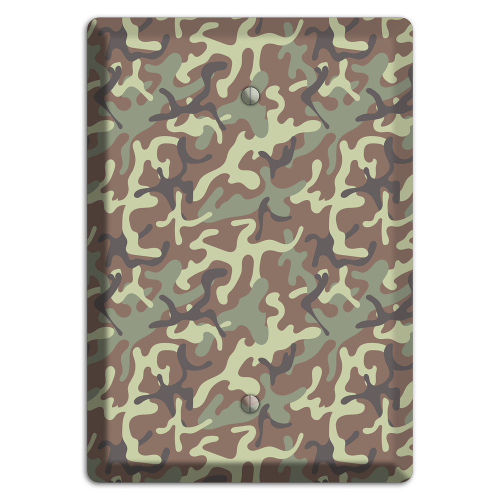 Jungle 1948 Camo Blank Wallplate
