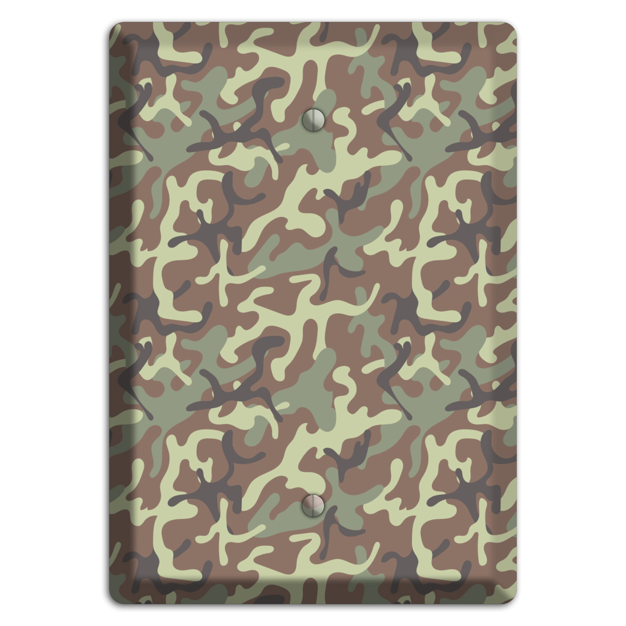 Jungle 1948 Camo Blank Wallplate