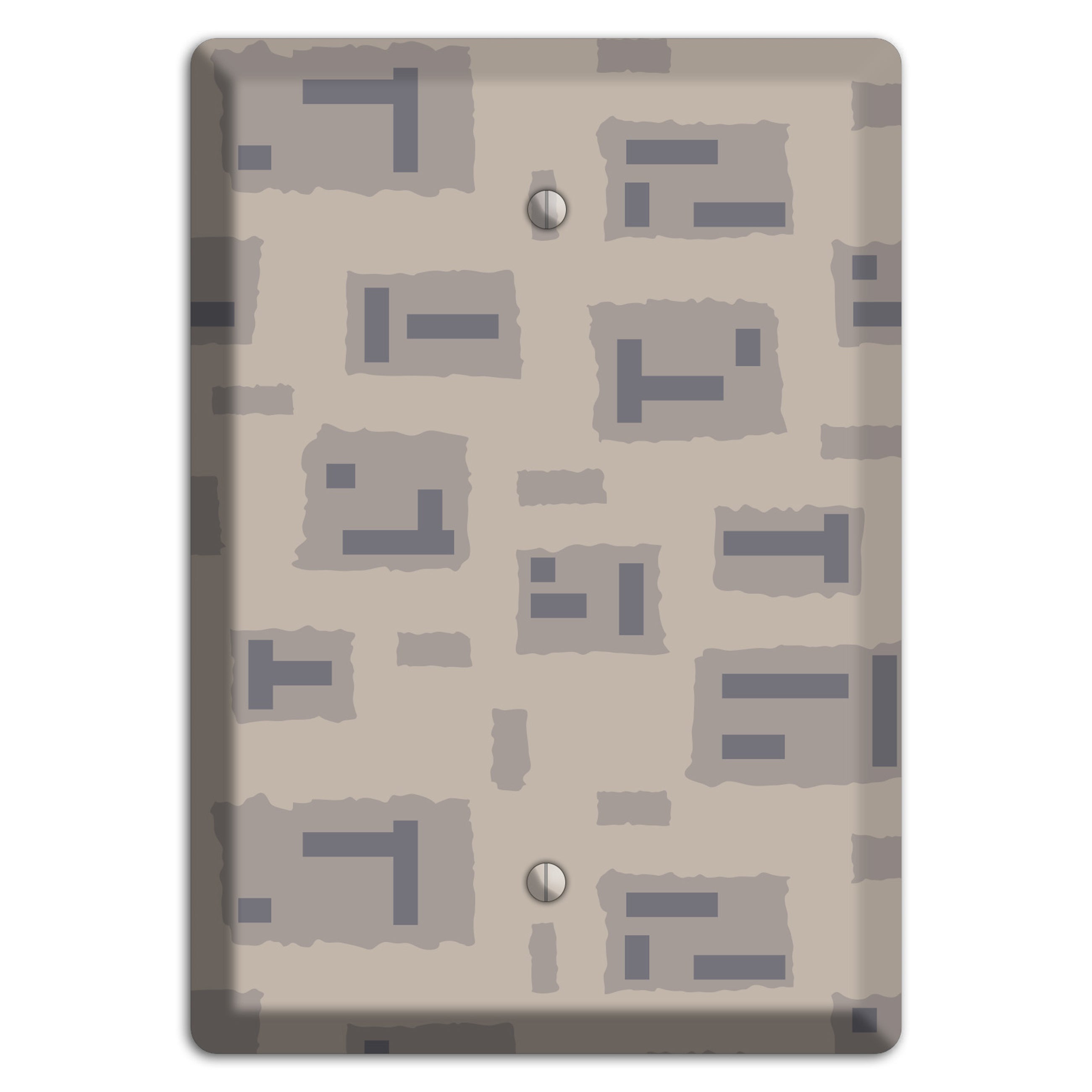 Urban Mout Camo Blank Wallplate