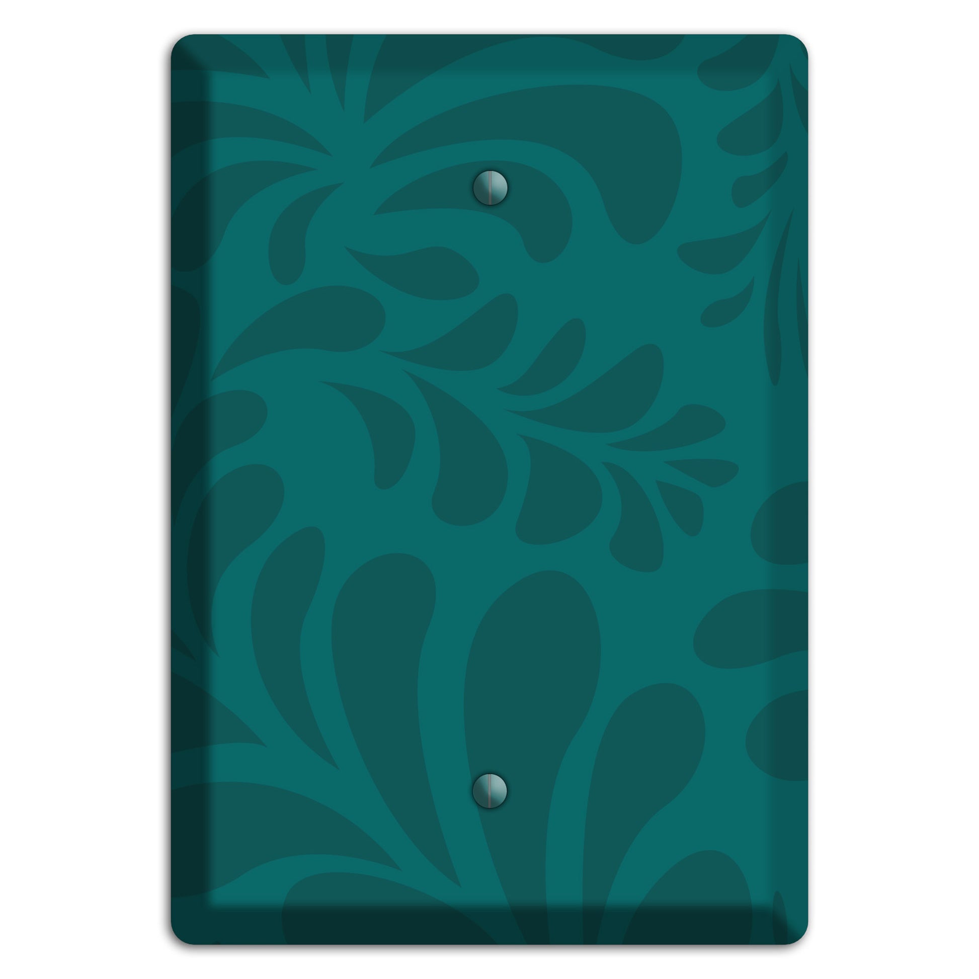 Jade Herati Blank Wallplate