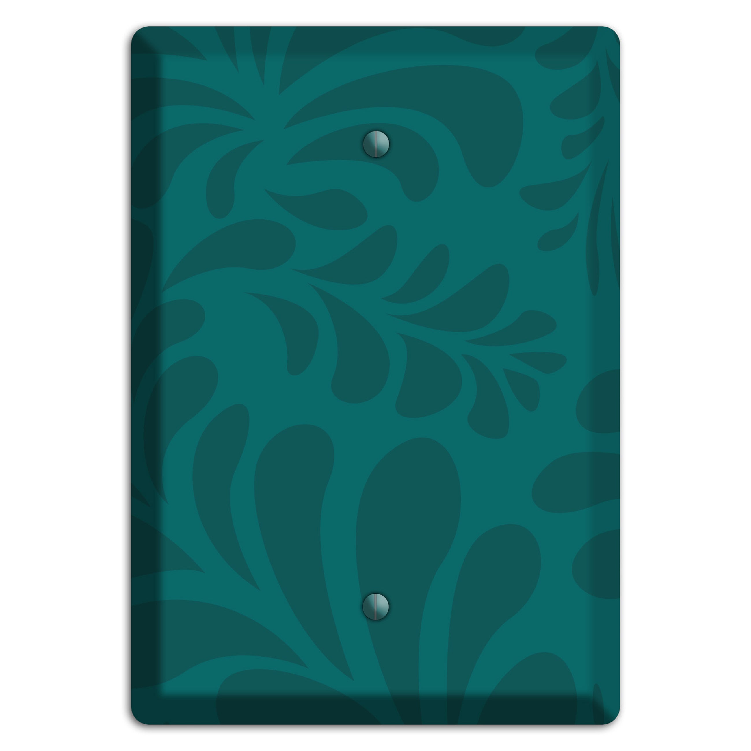 Jade Herati Blank Wallplate