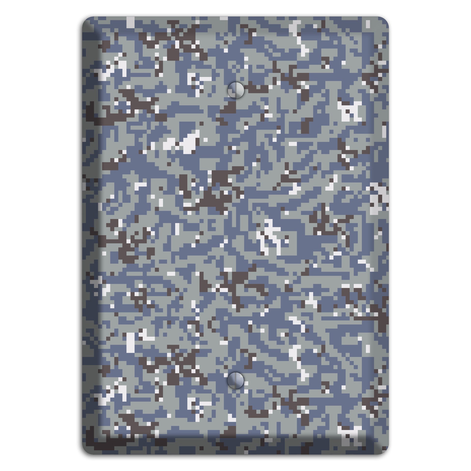 NWU Grey Dom Camo Blank Wallplate
