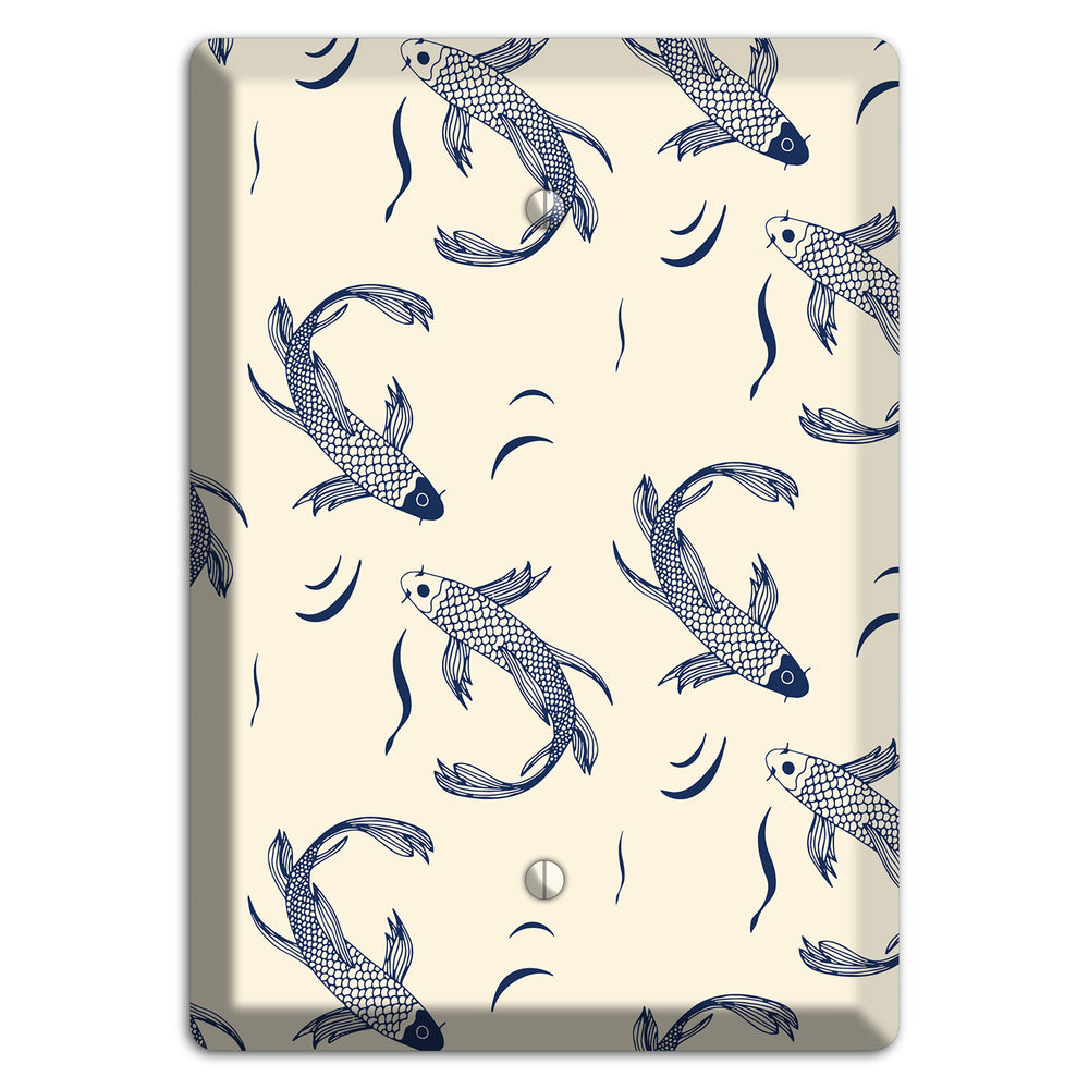 Koi Pond 1 Blank Wallplate
