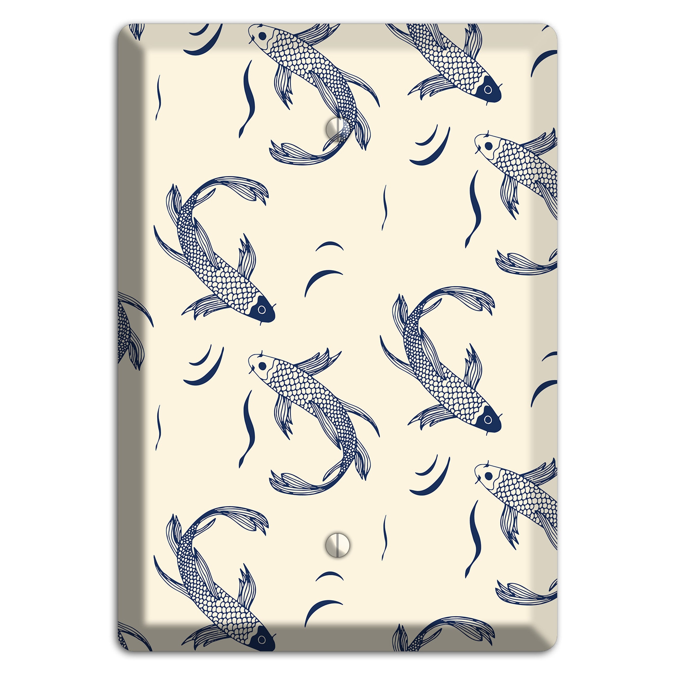 Koi Pond 1 Blank Wallplate