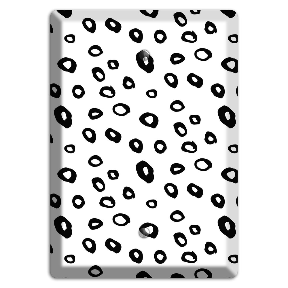 Ink Drops 5 Blank Wallplate