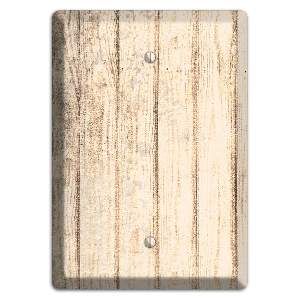 Sidecar Weathered Wood Blank Wallplate