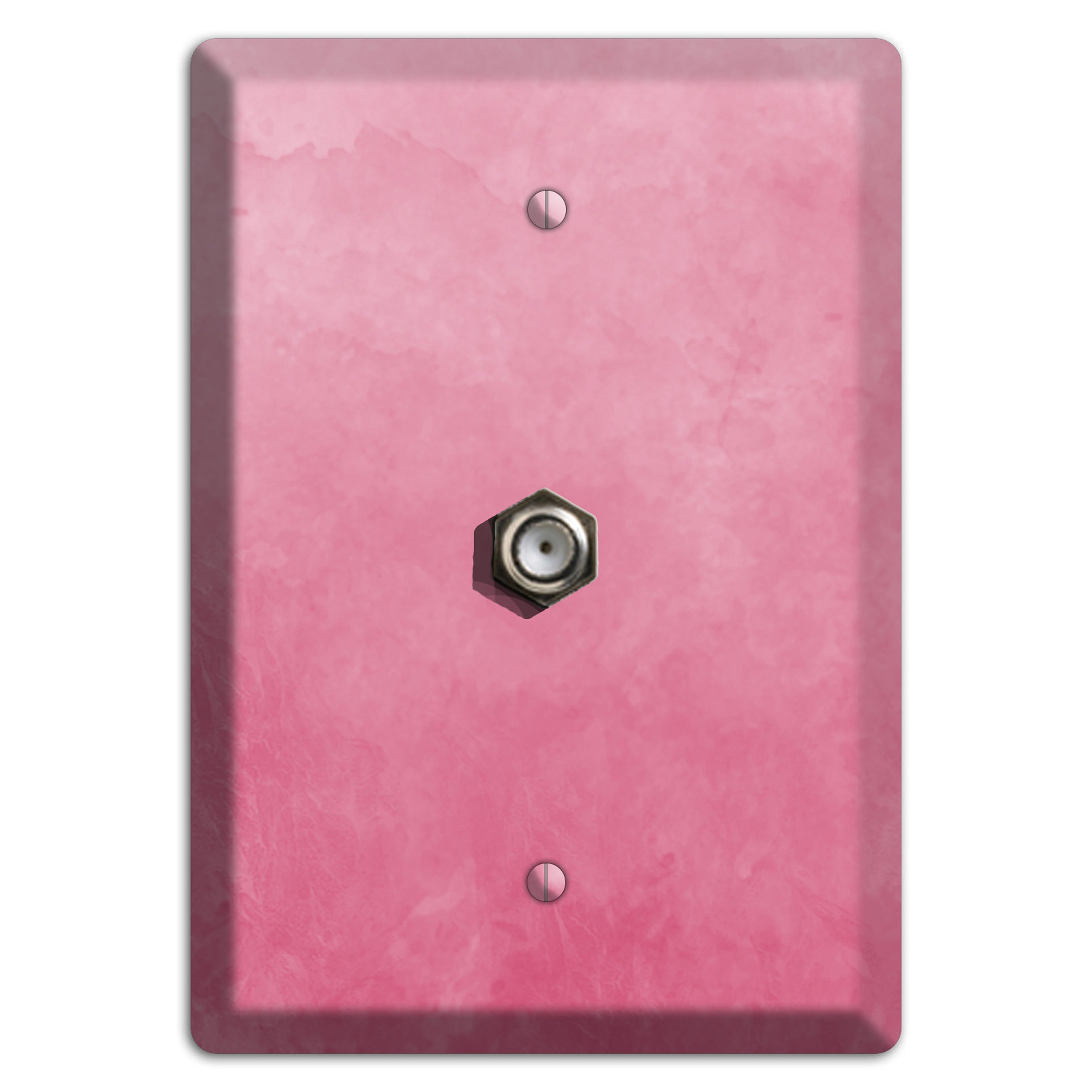 Pink Ombre Cable Wallplate