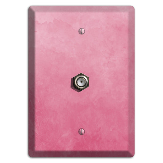 Pink Ombre Cable Wallplate