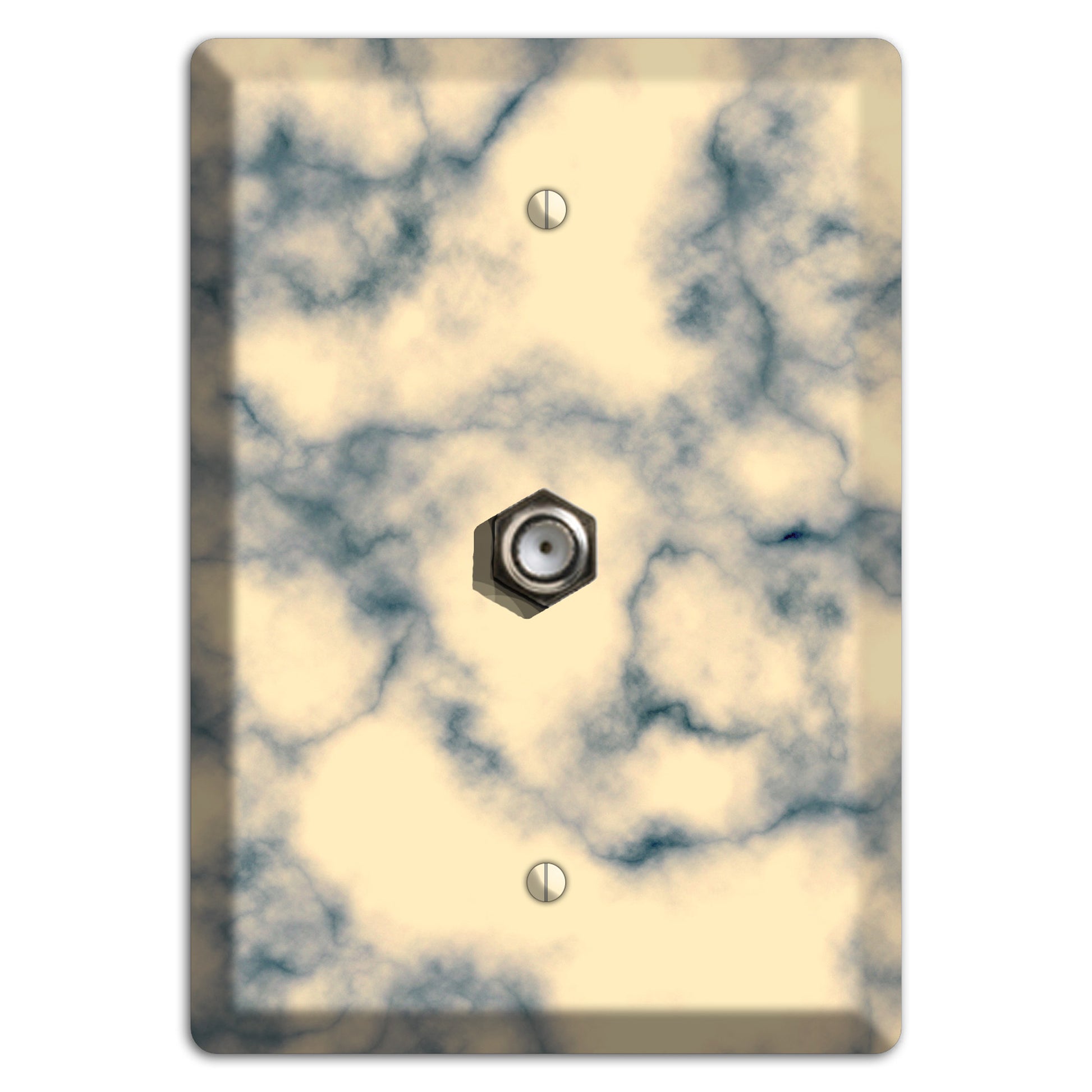 Mantle Marble Cable Wallplate