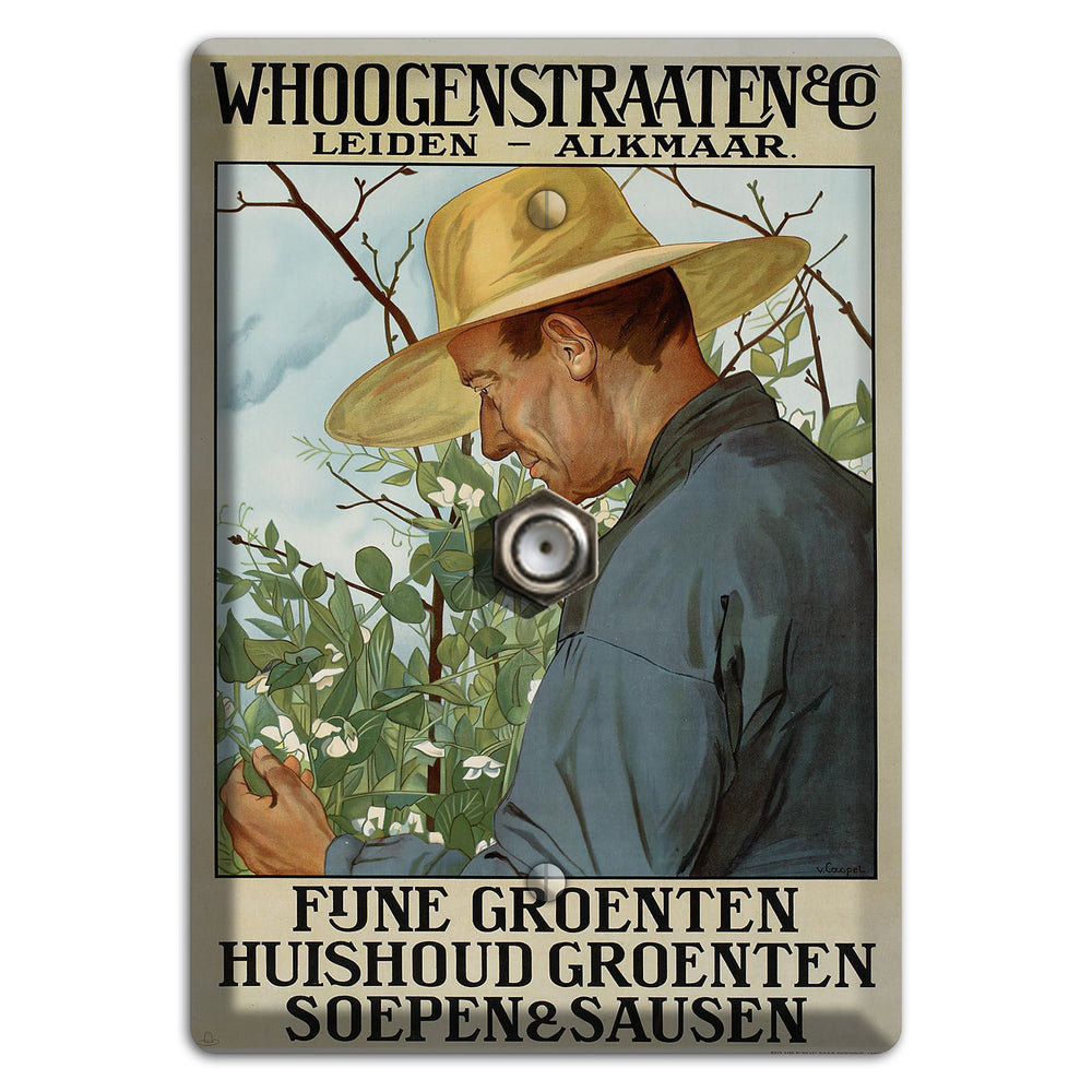Hoogenstraaten Vintage Poster Cable Wallplate