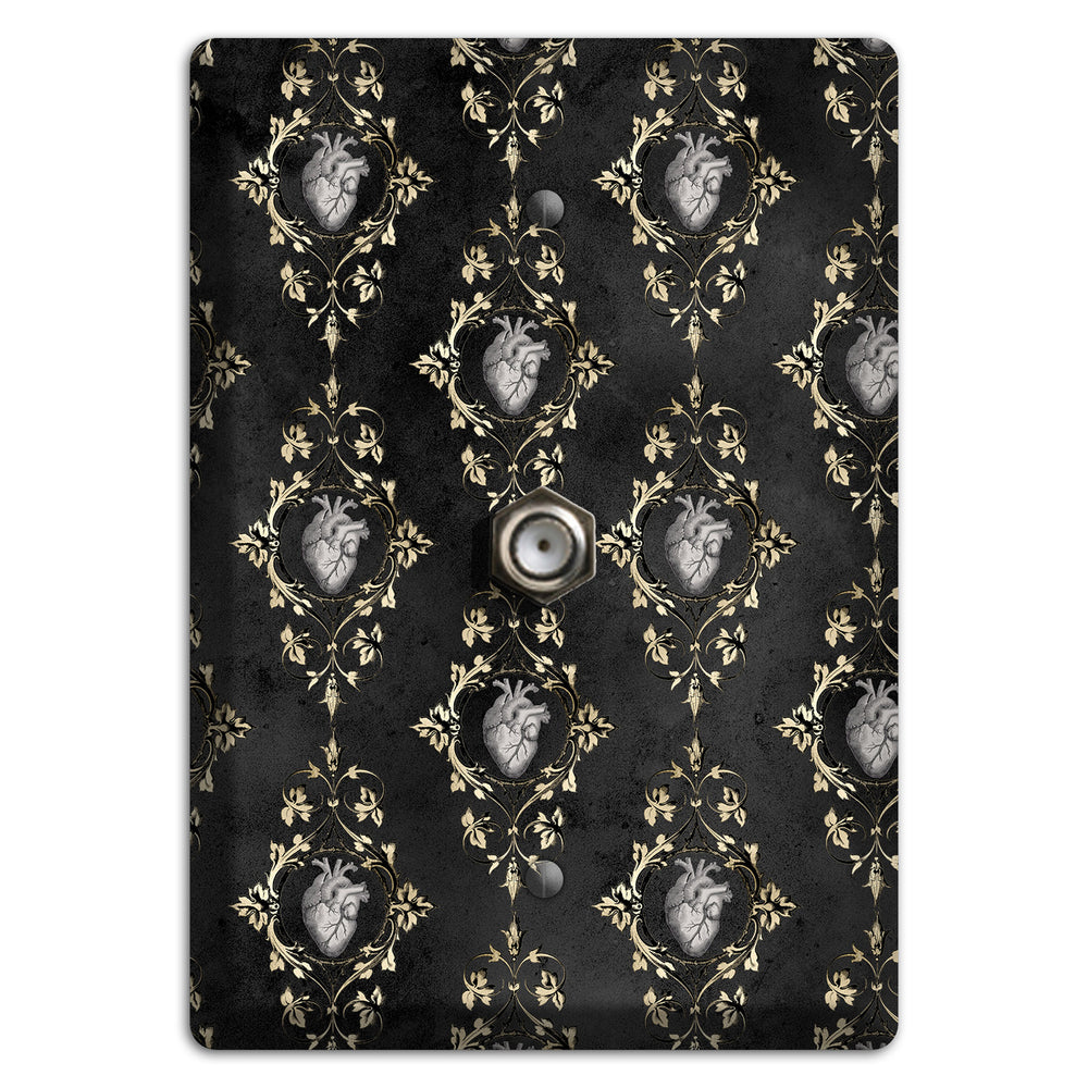 Edgar Allen Poe Tell-Tale Heart Cable Wallplate