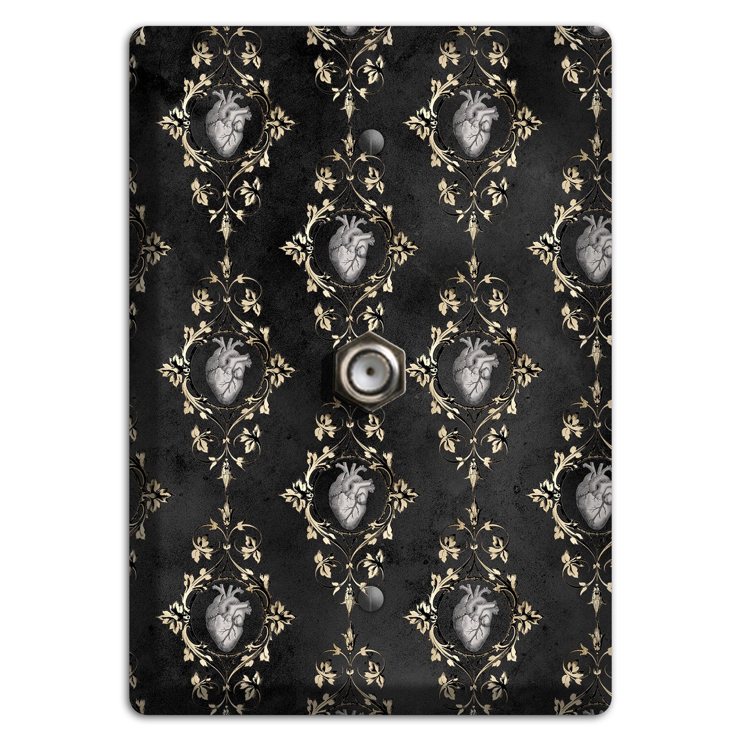 Edgar Allen Poe Tell-Tale Heart Cable Wallplate