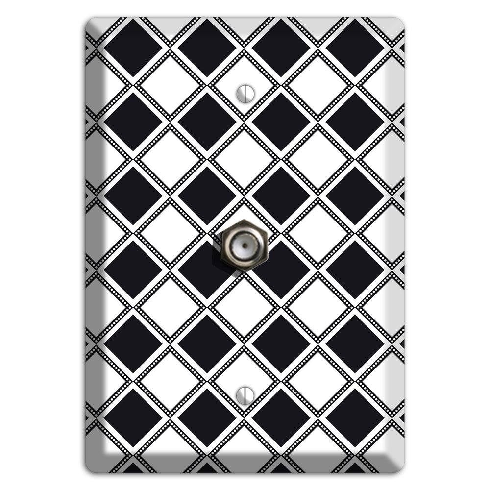 Moroccan 14 Cable Wallplate