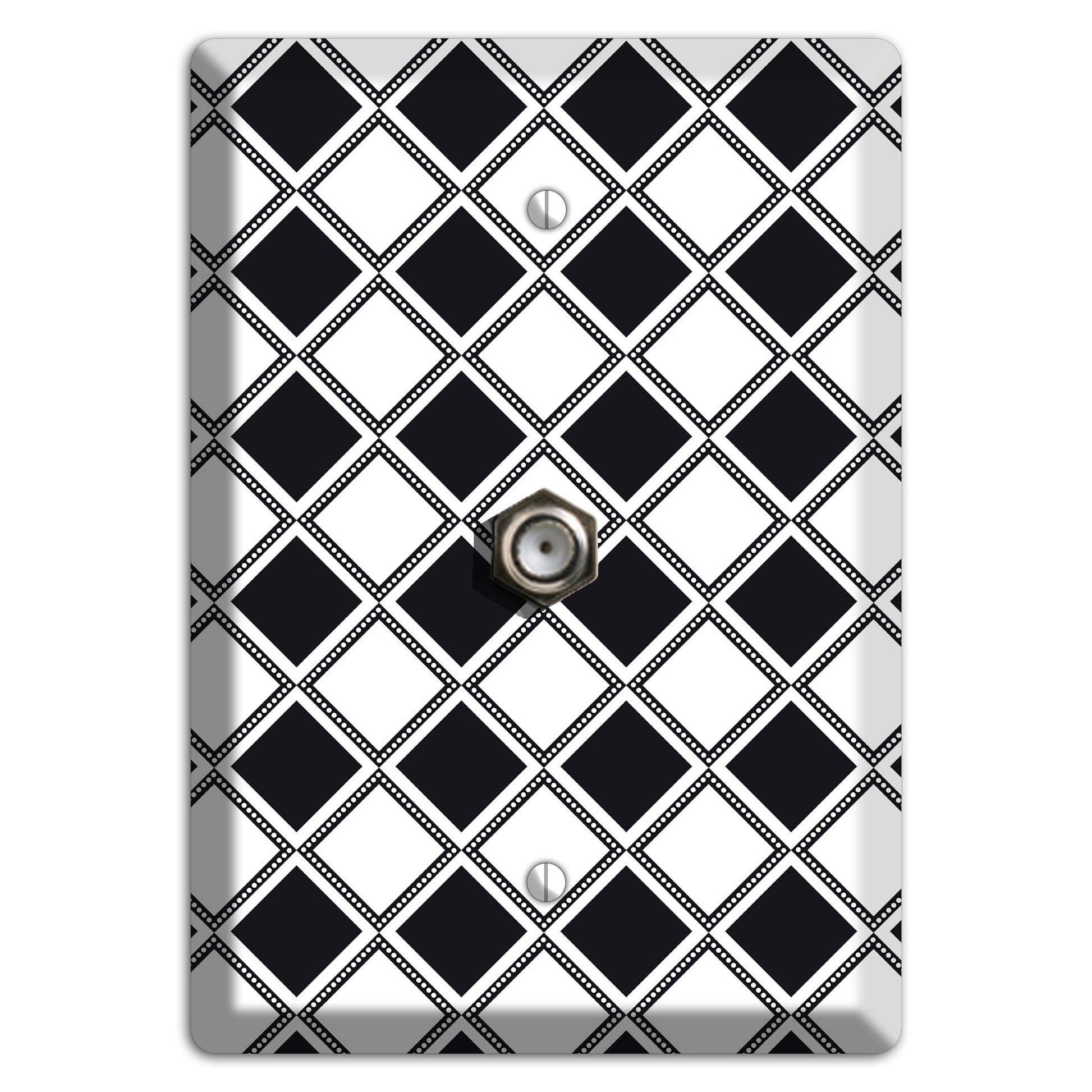 Moroccan 14 Cable Wallplate