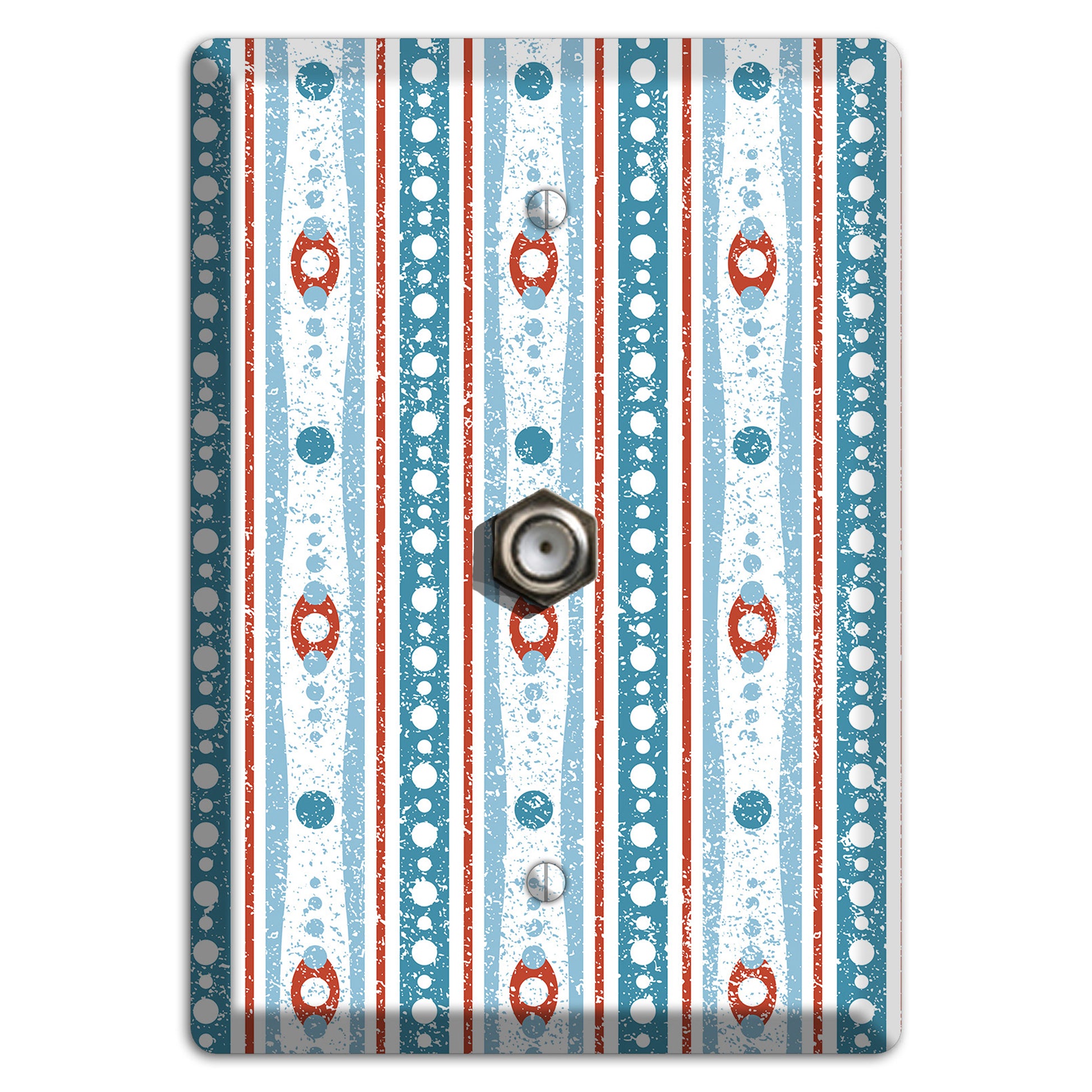 Winter Cranberry Cable Wallplate