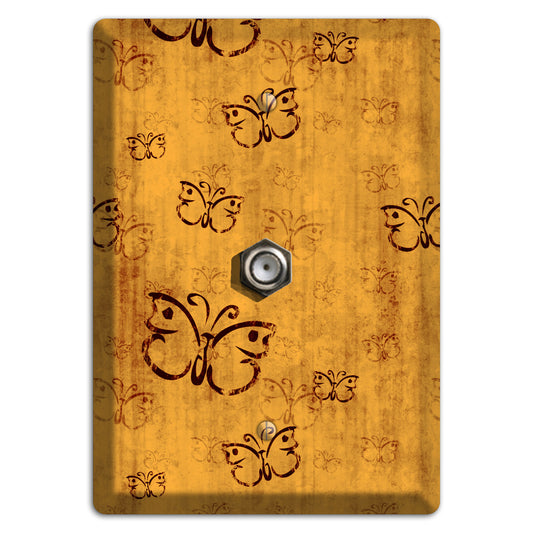 Mustard Butterfly Cable Wallplate