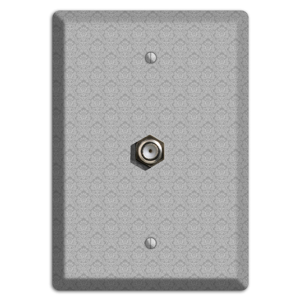 Light Grey Cartouche Cable Wallplate