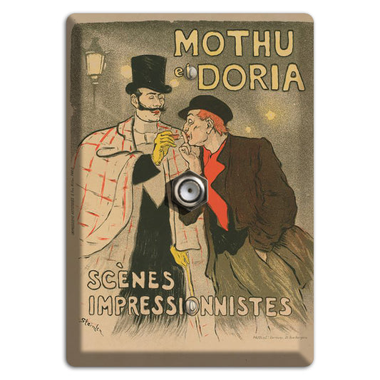 Moutha at Doria Vintage Poster Cable Wallplate