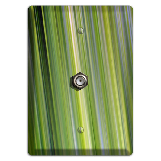 Green Ray of Light Cable Wallplate