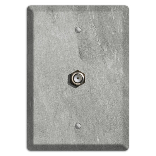 Chalk Grey Cable Wallplate