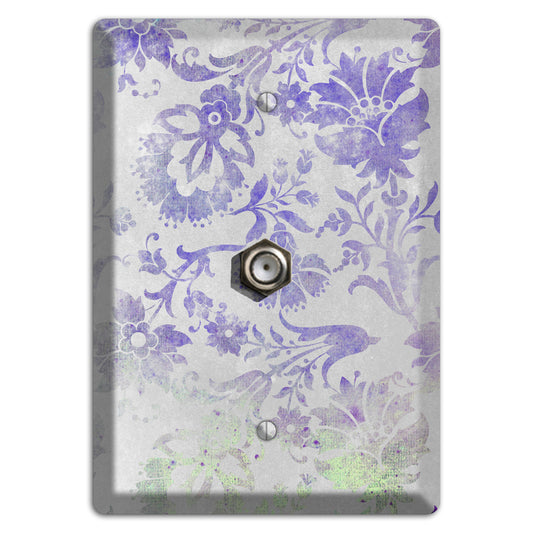 Chatelle Whimsical Damask Cable Wallplate