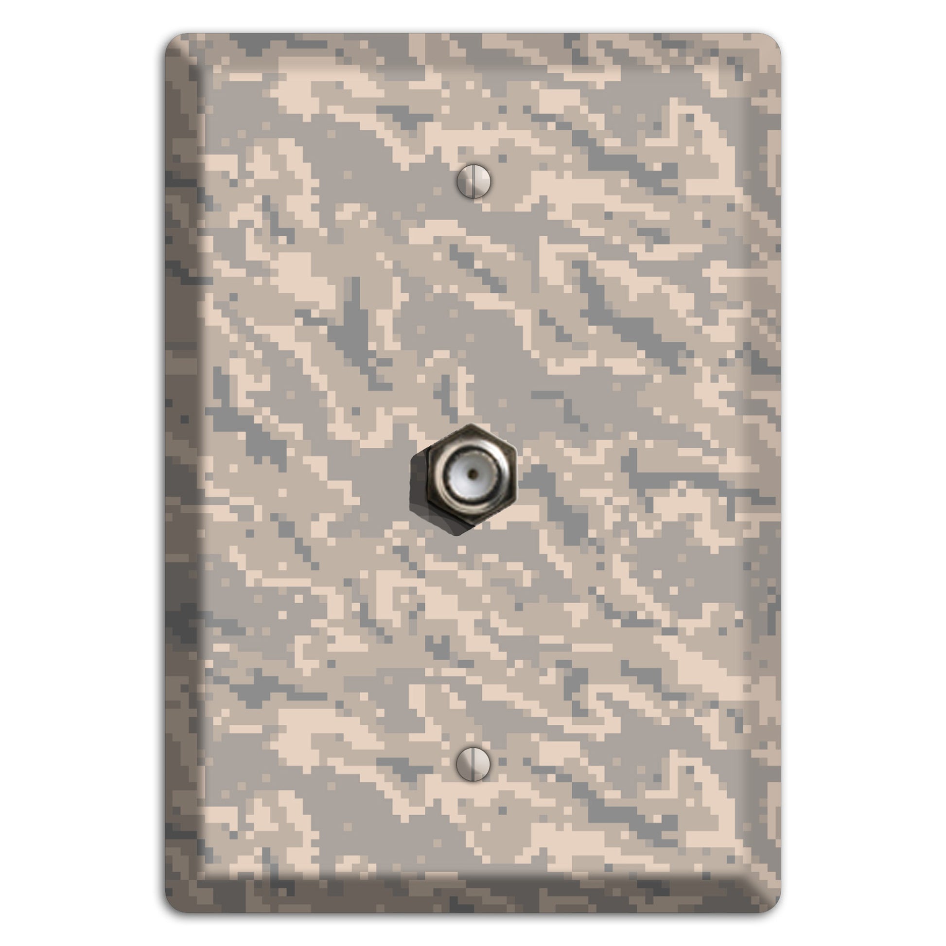 UCAF Tiger Stripe 1 Camo Cable Wallplate