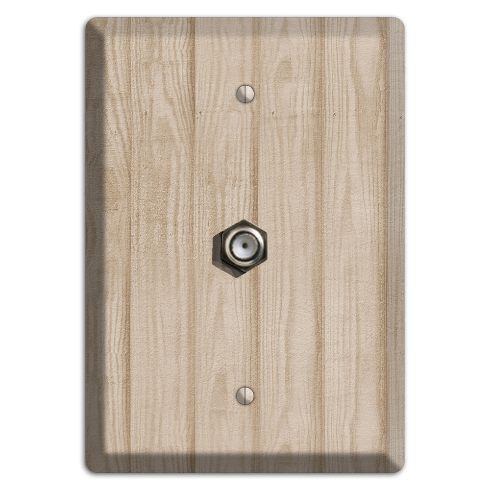 Indian Khaki Neutral Texture Cable Wallplate