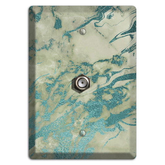 Locust Marble Cable Wallplate