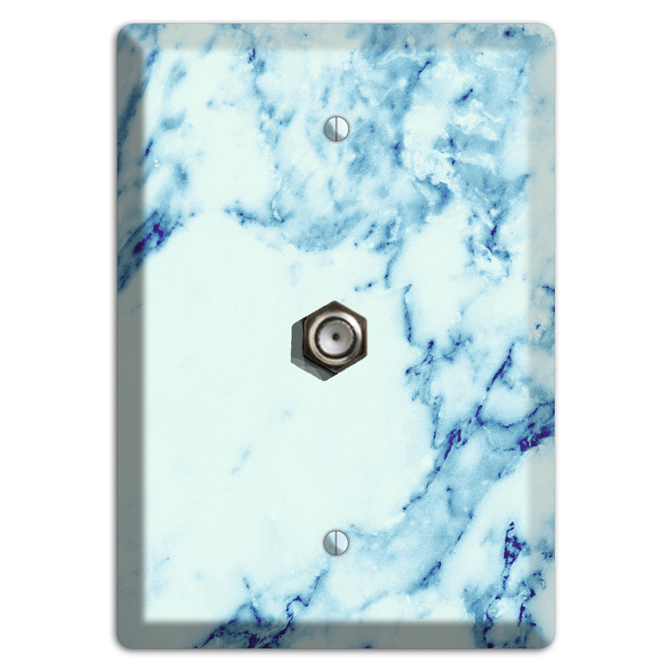 Polar Marble Cable Wallplate