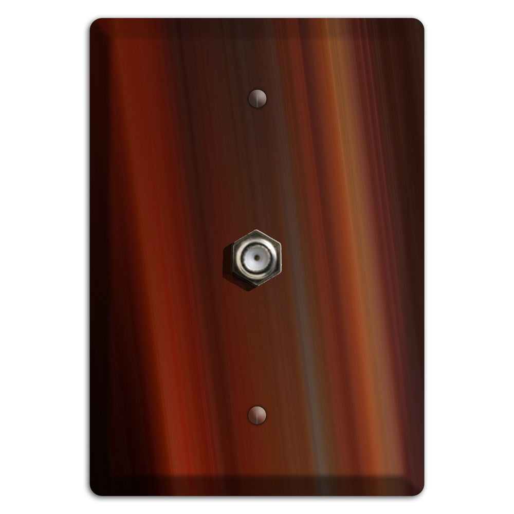Maroon Ray of Light Cable Wallplate