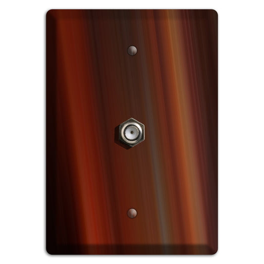Maroon Ray of Light Cable Wallplate