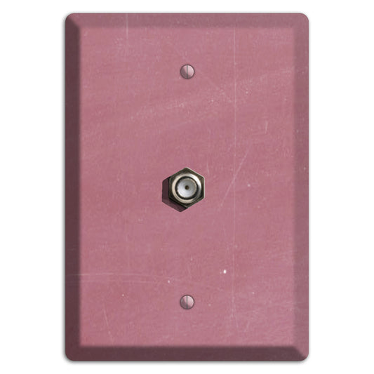 Chalk Pink Cable Wallplate