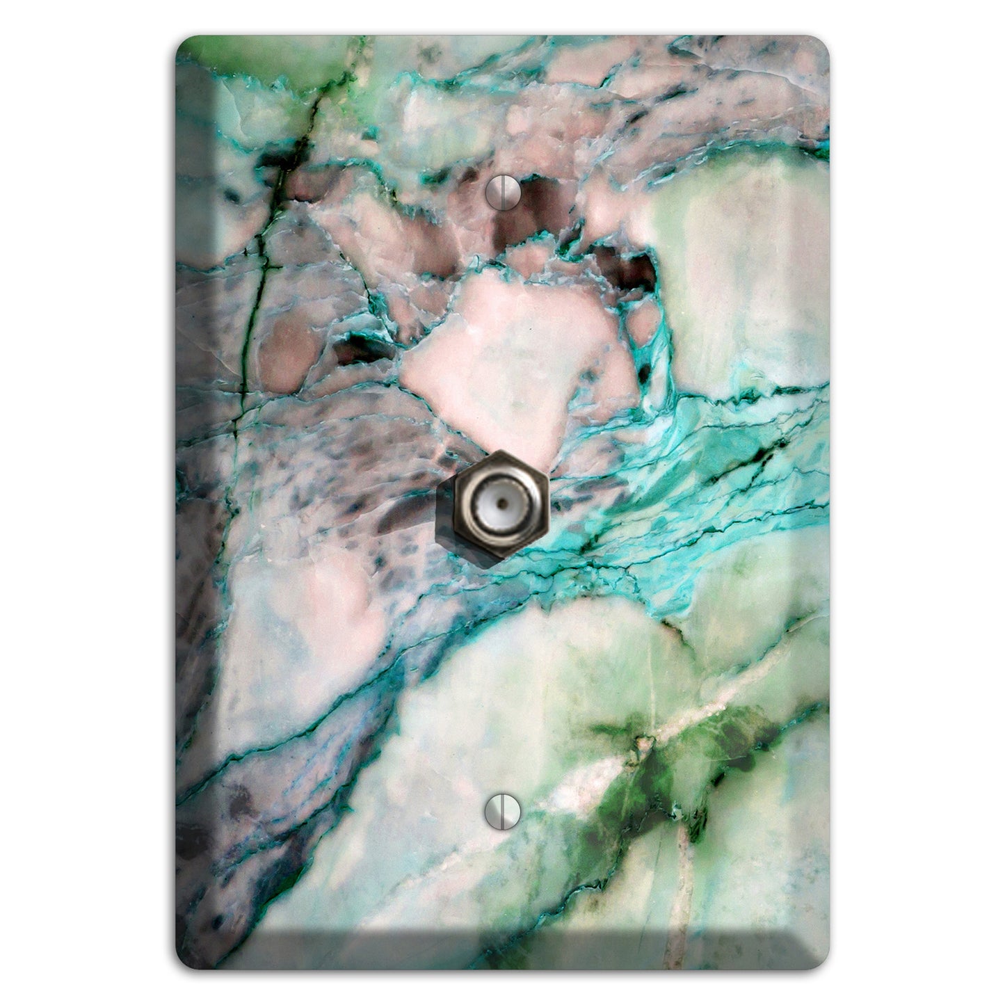 Monte Carlo Marble Cable Wallplate