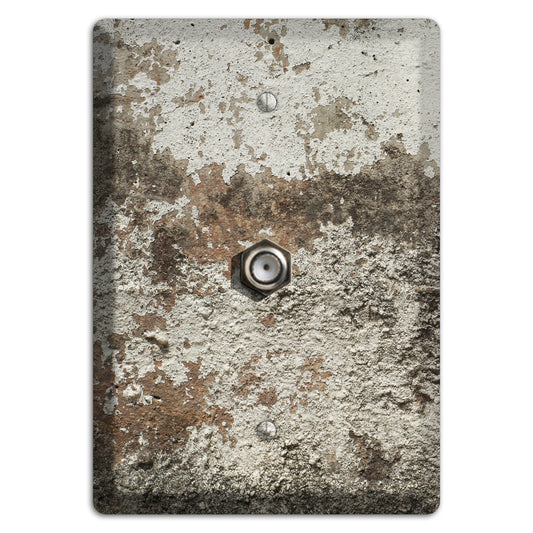 Old Concrete 12 Cable Wallplate