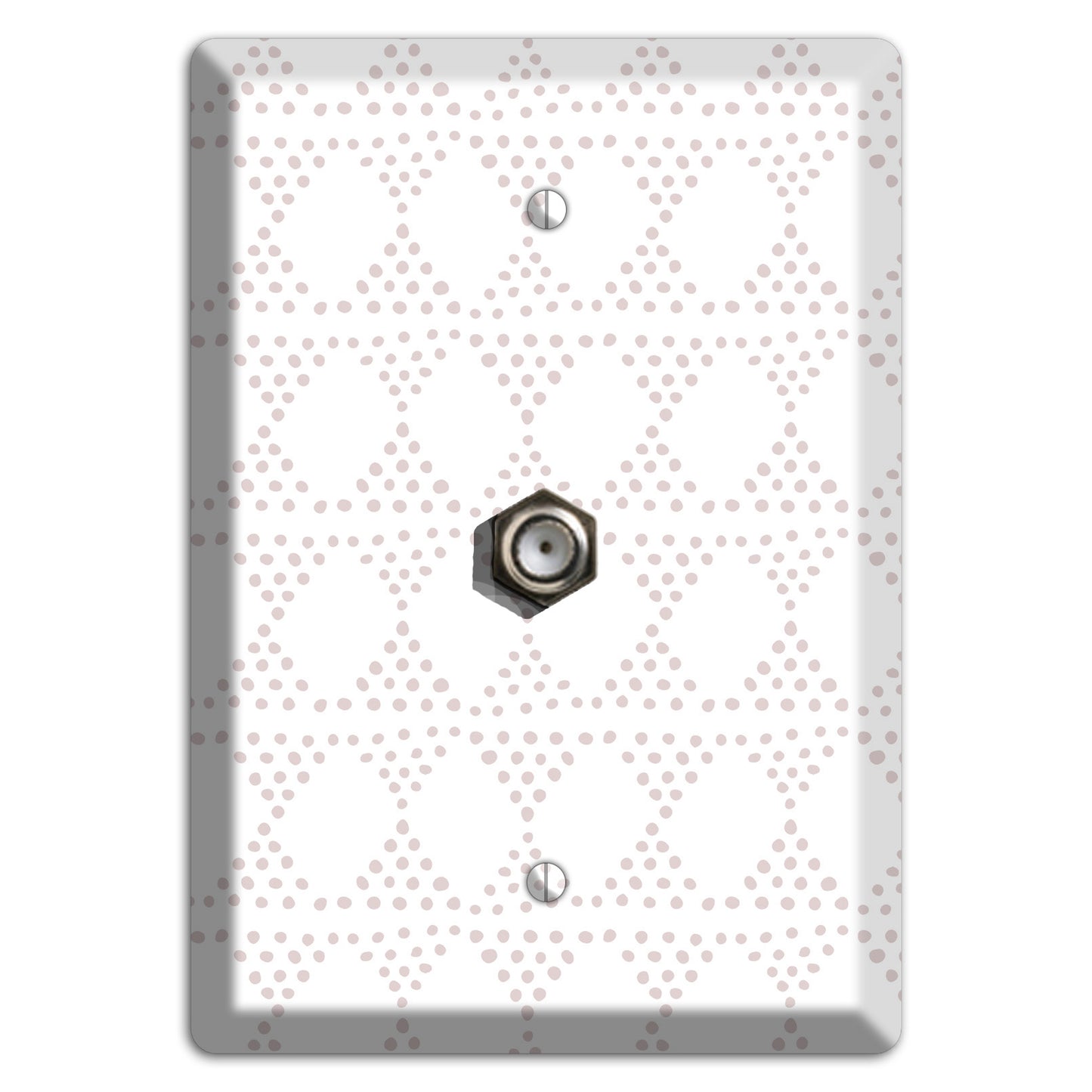 Abstract 15 Cable Wallplate