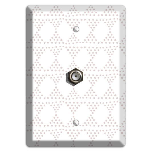 Abstract 15 Cable Wallplate