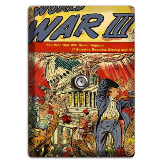 World War III Vintage Comics Cable Wallplate