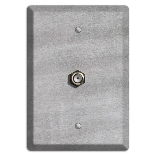 Chalk Light Grey Cable Wallplate