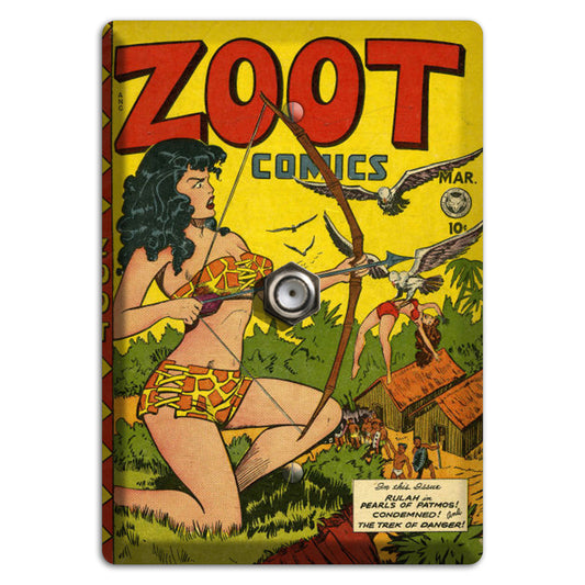 Zoot Vintage Comics Cable Wallplate