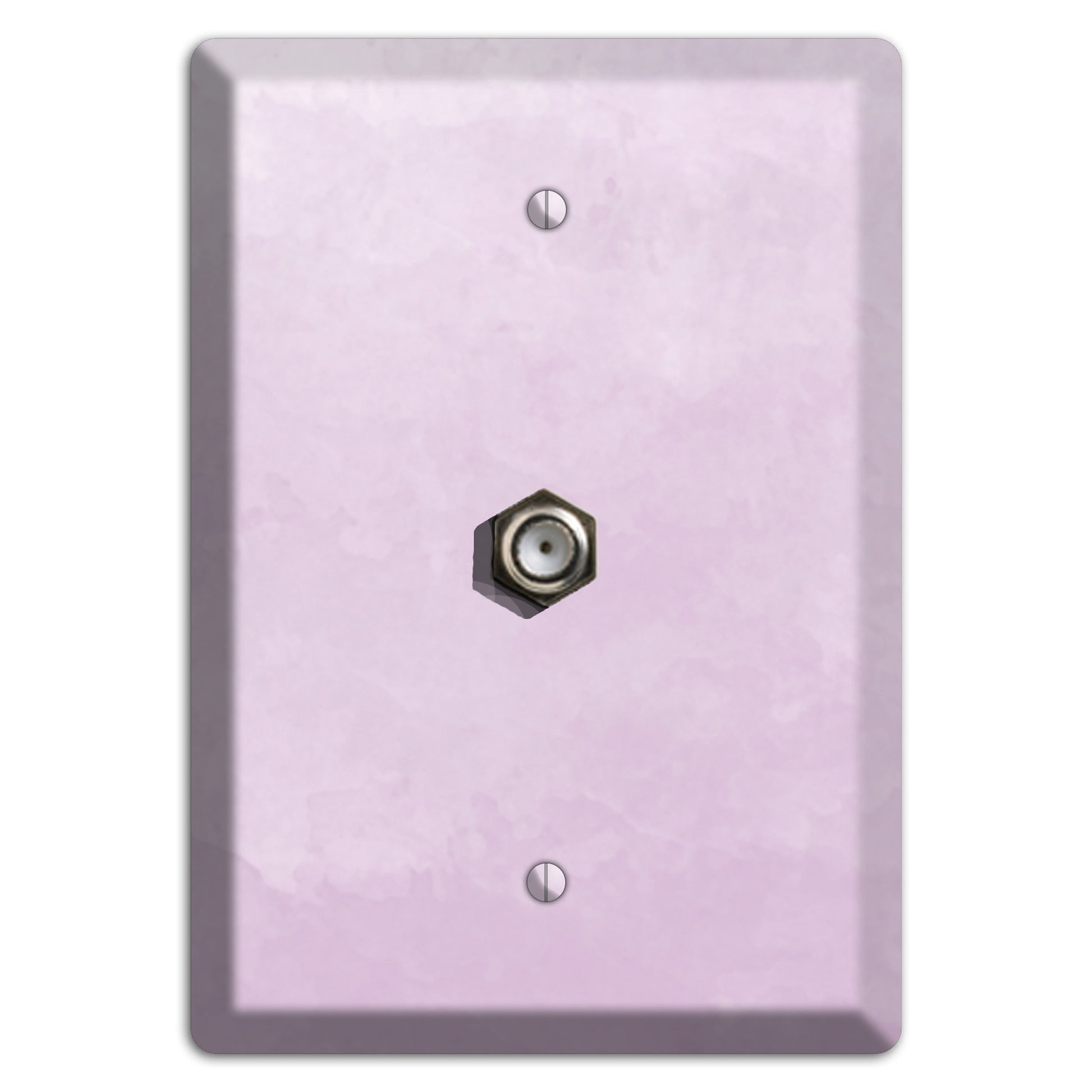 Lilac Ombre Cable Wallplate