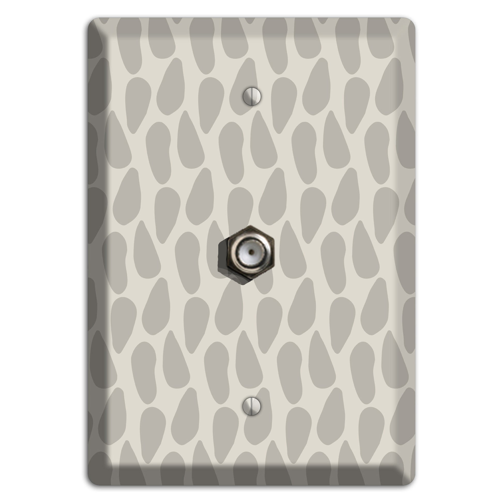 Simple Scandanavian Style DD Cable Wallplate