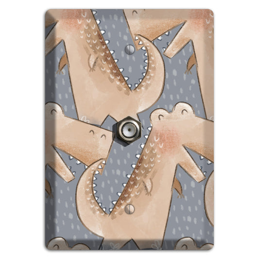 Alligator March Cable Wallplate