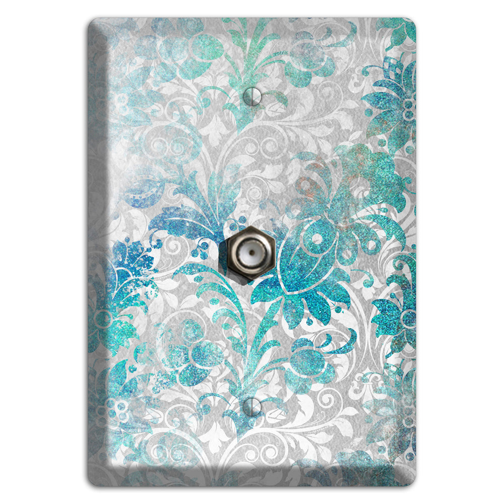 Gulf Stream Whimsical Damask Cable Wallplate