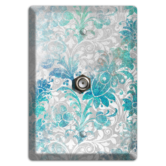 Gulf Stream Whimsical Damask Cable Wallplate
