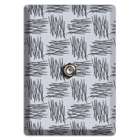 Abstract 10 Cable Wallplate