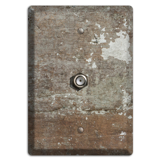 Old Concrete 11 Cable Wallplate