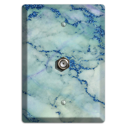 Opal marble Cable Wallplate