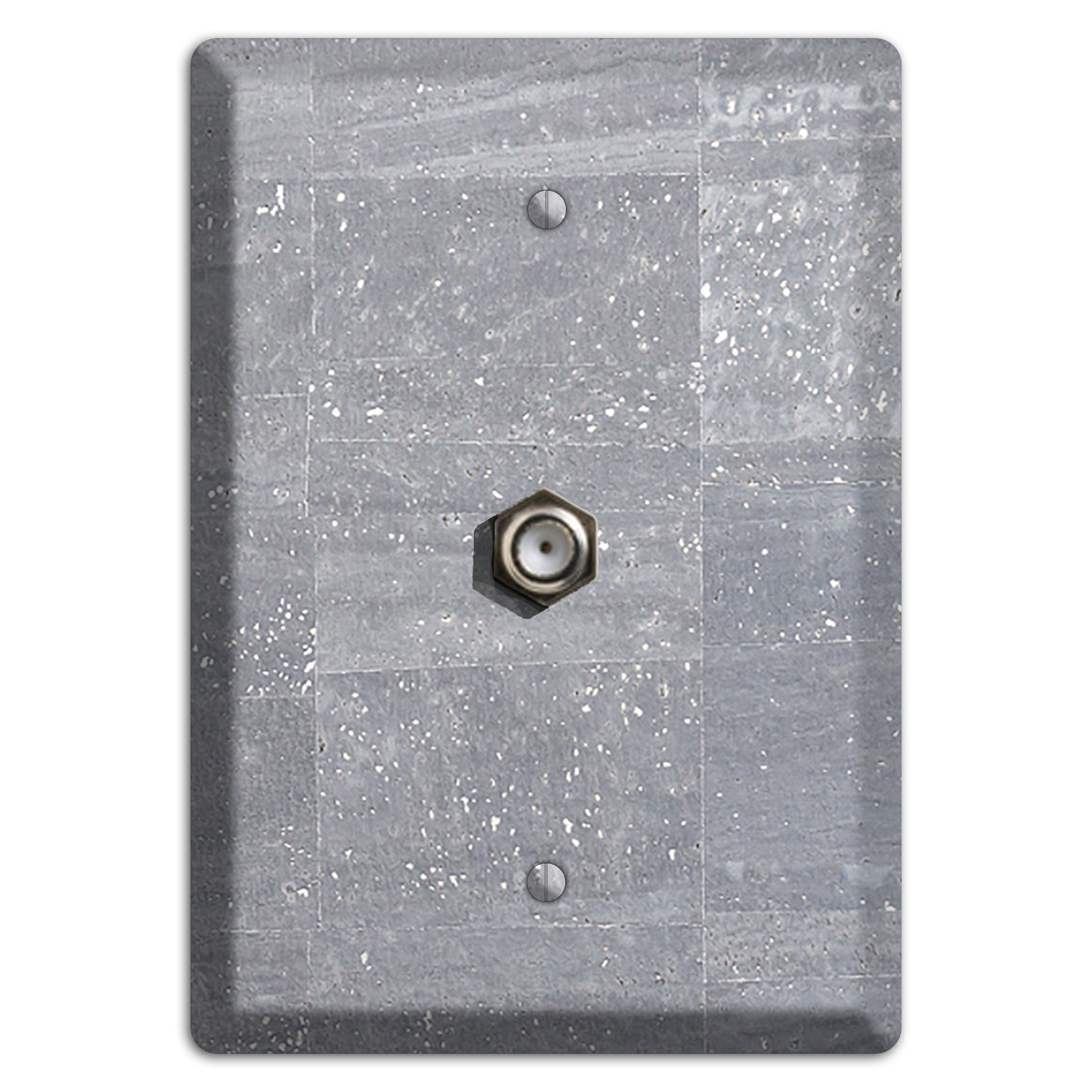 Platinum Cork Cable Wallplate